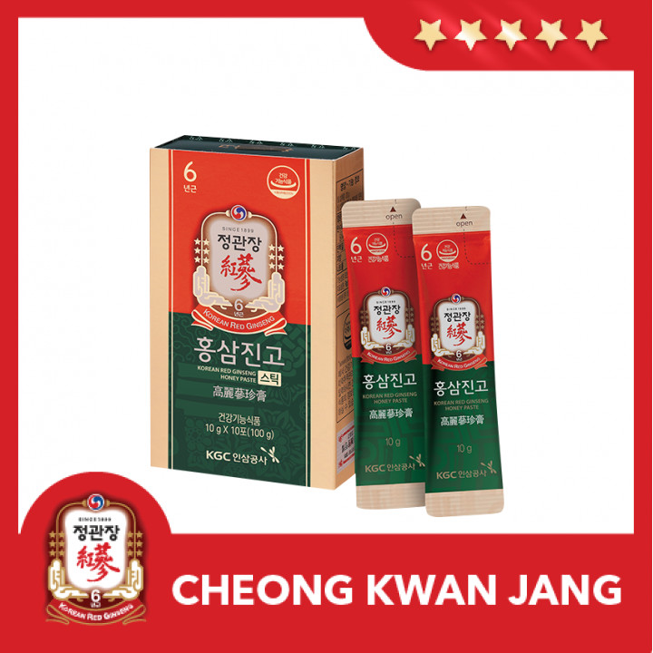 Hồng Sâm Mật Ong Pha Sẵn KGC Cheong Kwan Jang Honey Paste (10g x 30 gói)