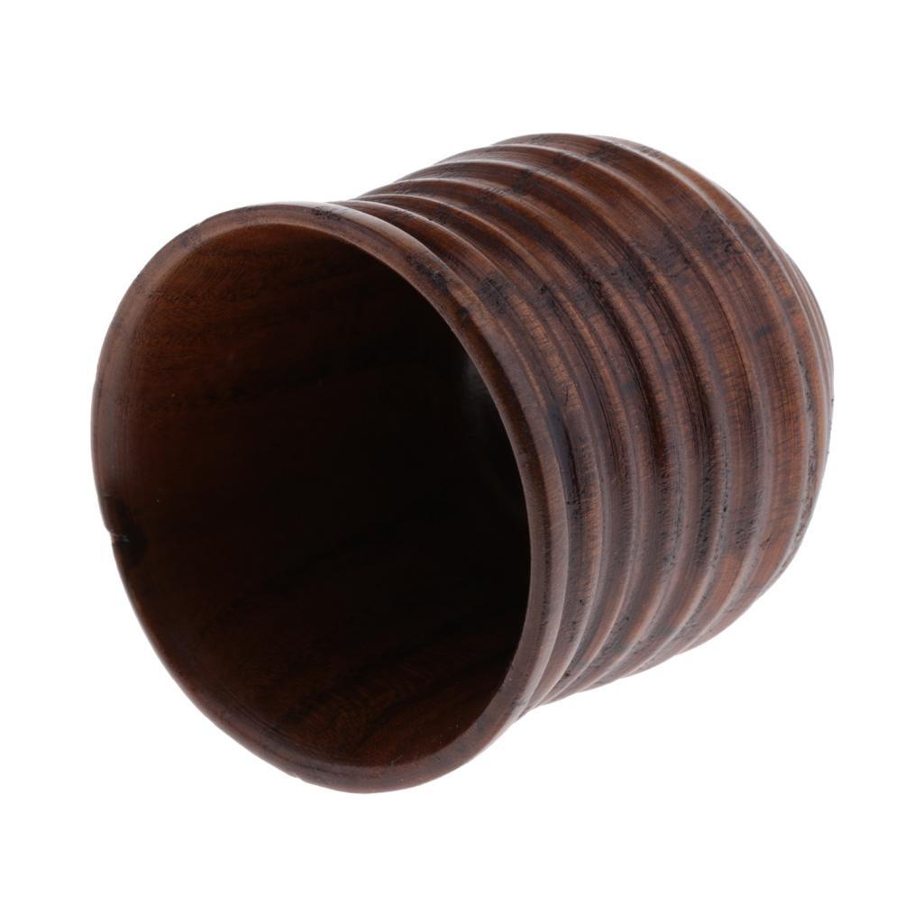 Japanese Style Creative Wooden Tea Cups For Cold and Hot Drinks Coffee Tea