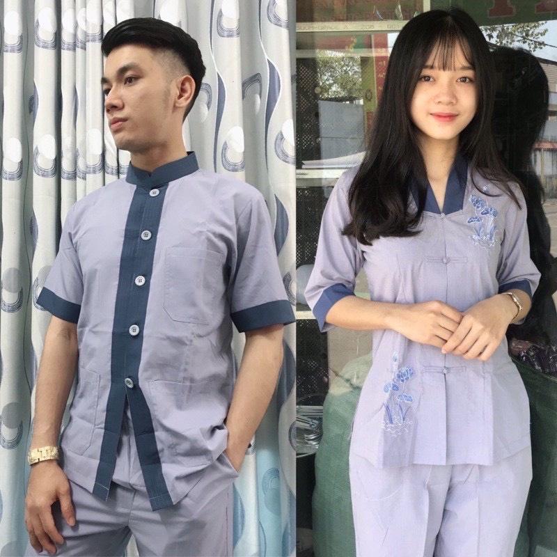 ĐỒ LAM ĐI CHÙA  Lãnh Tụ Phối Nam, La Hán Phối Nữ # Mẫu Cặp