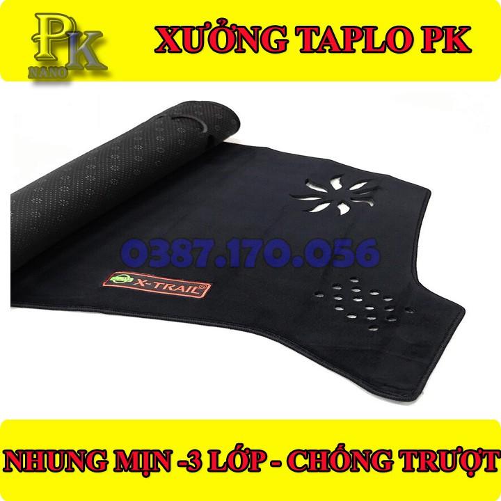 THẢM TAPLO NHUNG XE NISSAN XTRAIL- THẢM TAPLO DA NISSAN XTRAIL -CHUẨN FORM-NANOPK