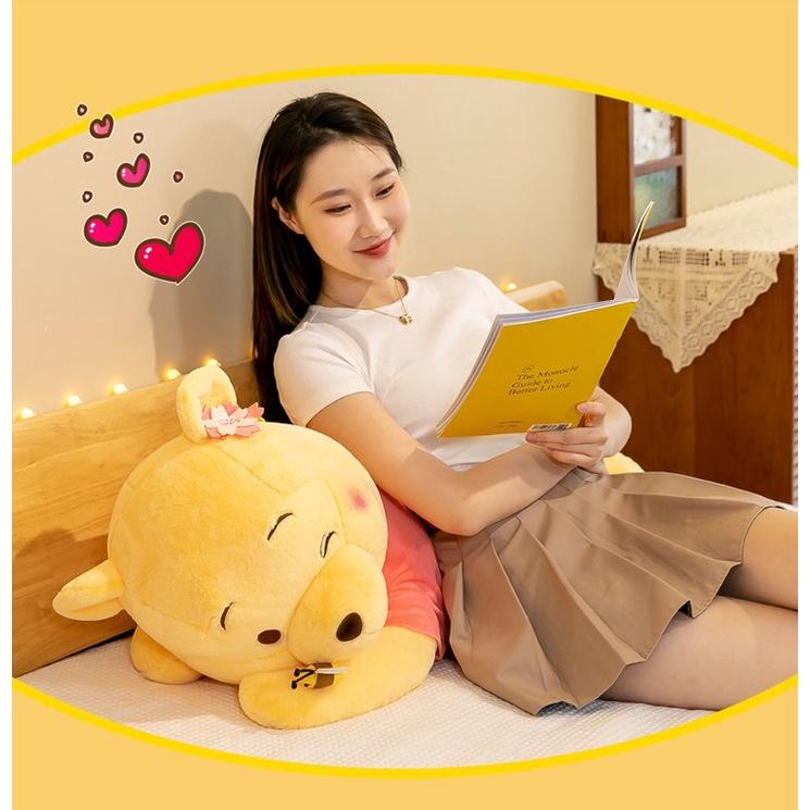 Gấu Pooh dáng nằm siêu cute cho bạn gái, hàng cao cấp chuẩn nhập khẩu - siêu mềm mịn