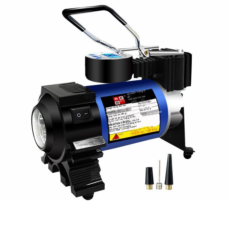 Máy bơm không khí lốp xe bằng gỗ khổng lồ thuận lợi nhất với máy bơm không khí ô tô 12 v với máy bơm không khí xi lanh đơn di động bằng kim loại nhẹ
