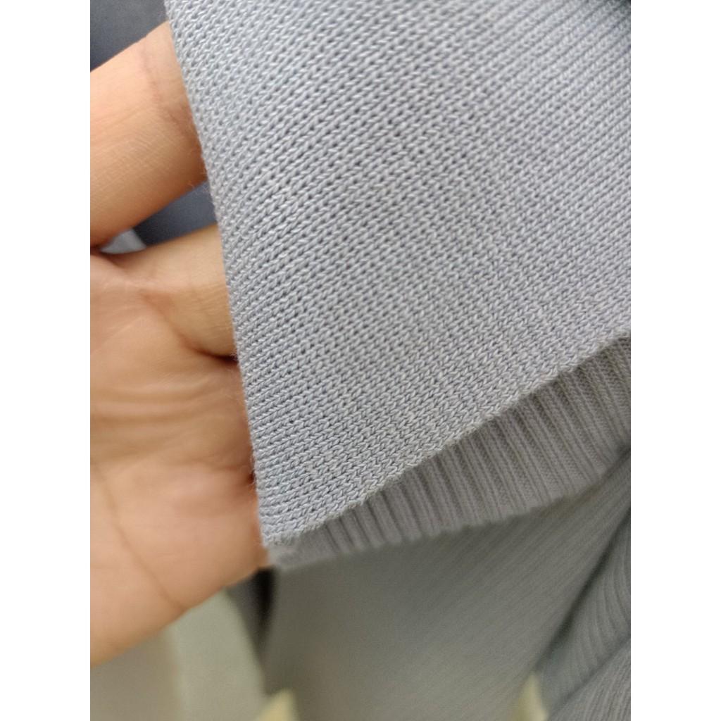 Áo Croptop Áo Polo Croptop Len Tăm Dệt Kim Cao Cấp Quảng Châu Tay Ngắn Có Cổ