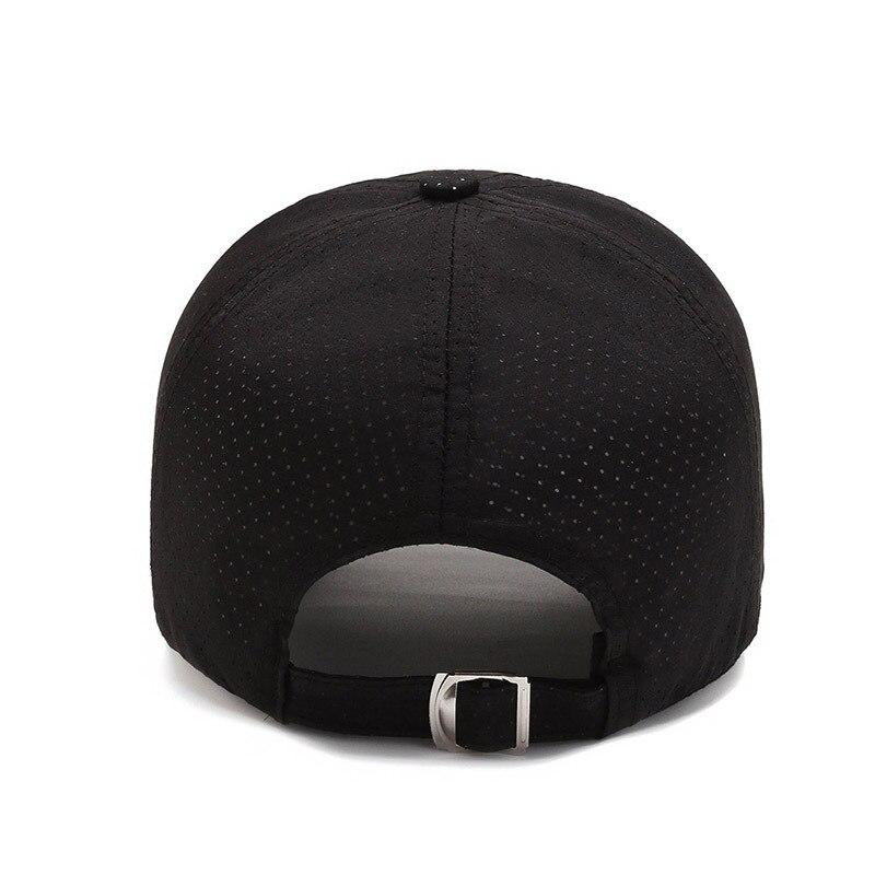 Mùa Hè Ngoài Trời Nón Thể Thao Golf Câu Cá Nón Nhanh Khô Hat Có Thể Điều Chỉnh Unisex Mũ Bóng Chày Dành Cho Nữ Color: Navy