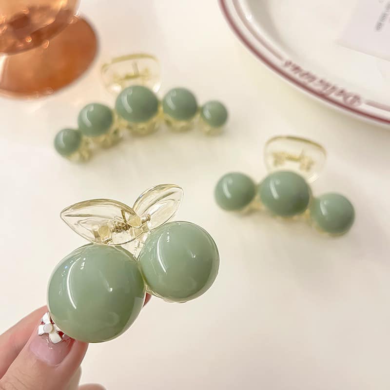 SET 3 KẸP TÓC ĐÁ XANH PHONG CÁCH DỊU DÀNG CHO NỮ
