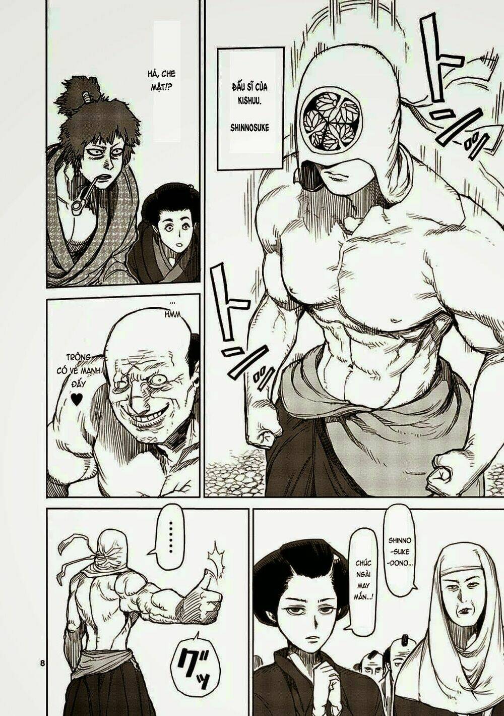 tokita ouma - đấu sĩ atula chapter 6.2 8