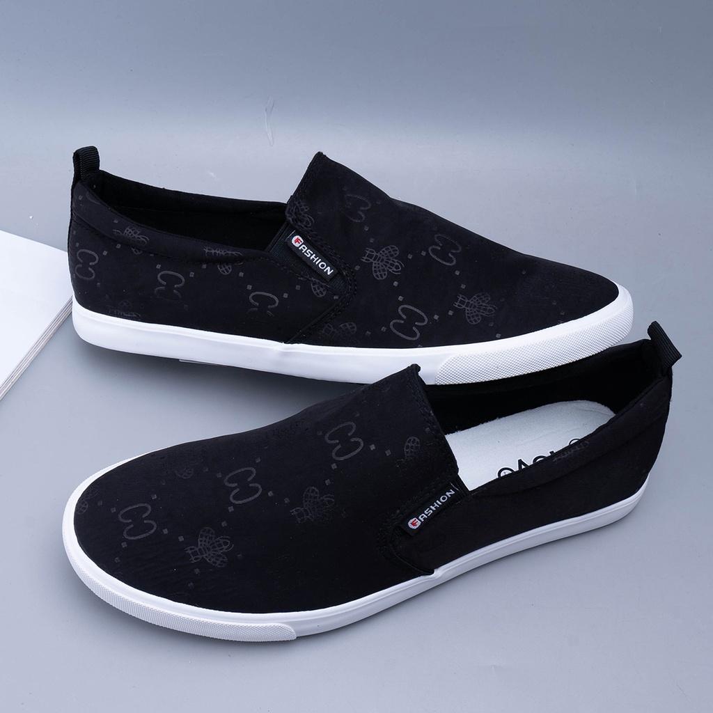 Giày lười nam - Slip on nam vải - A6265