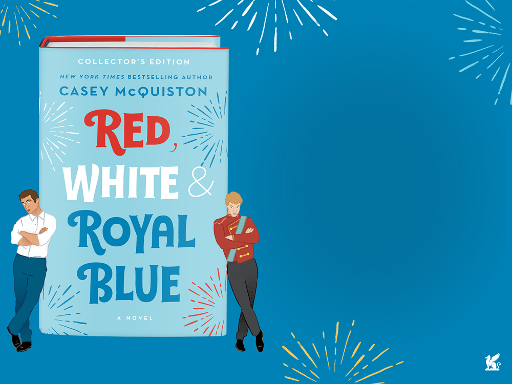 Sách - Red, White & Royal Blue by Casey Mcquiston