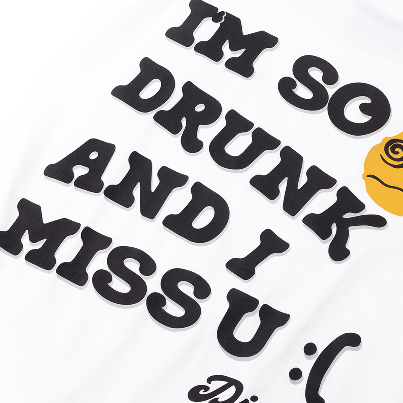 DirtyCoins Áo thun I'm So Drunk T-shirt - White