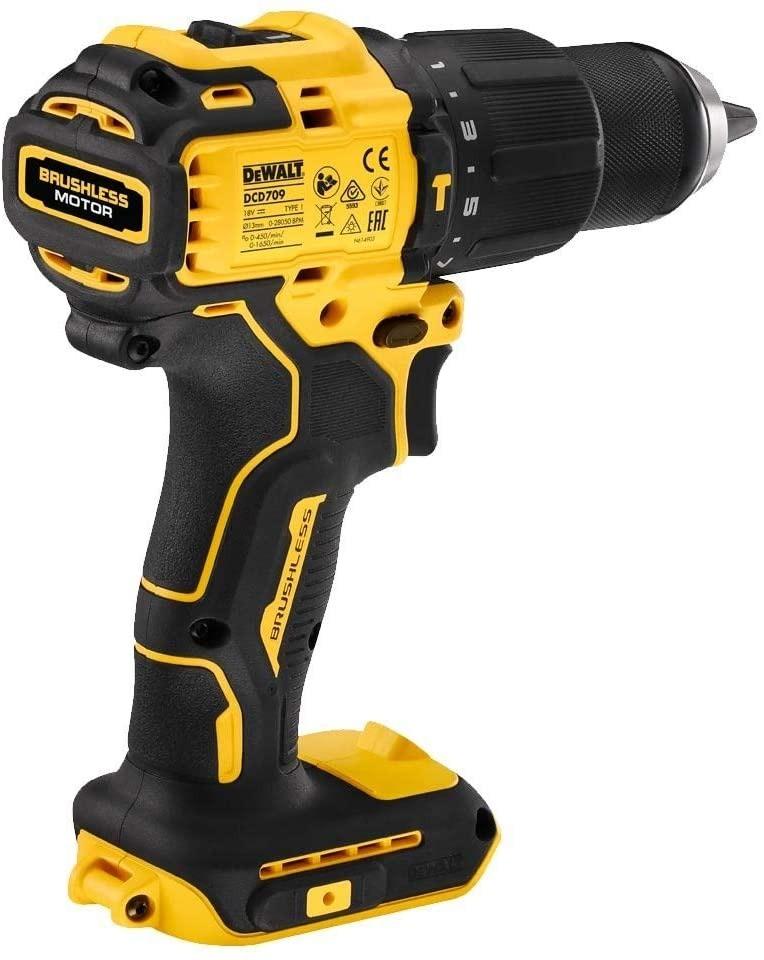 THÂN MÁY KHOAN CẦM TAY PIN 20VMAX/BL 340W DEWALT DCD709N- HÀNG CHÍNH HÃNG