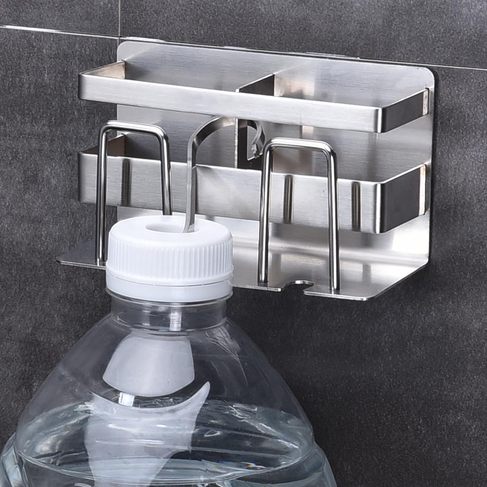 Giá đỡ bàn chải đánh răng 3 trong 1, bằng thép không gỉ SUS 304 vững chắc, hợp vệ sinh