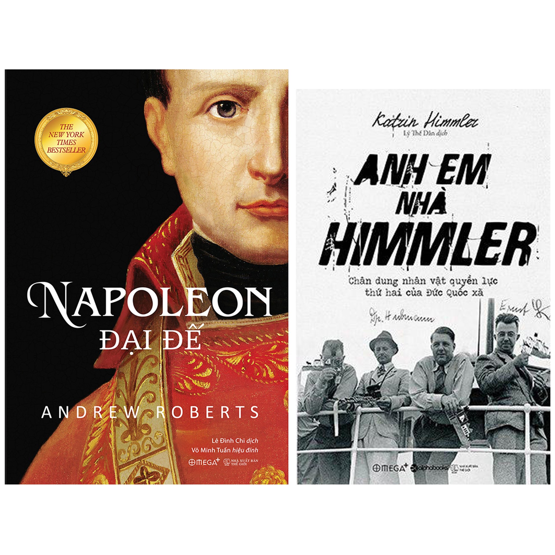 Combo Sách : Napoleon Đại Đế  + Anh Em Nhà Himmler - Chân Dung Nhân Vật Quyền Lực Thứ 2 Của Đức Quốc Xã