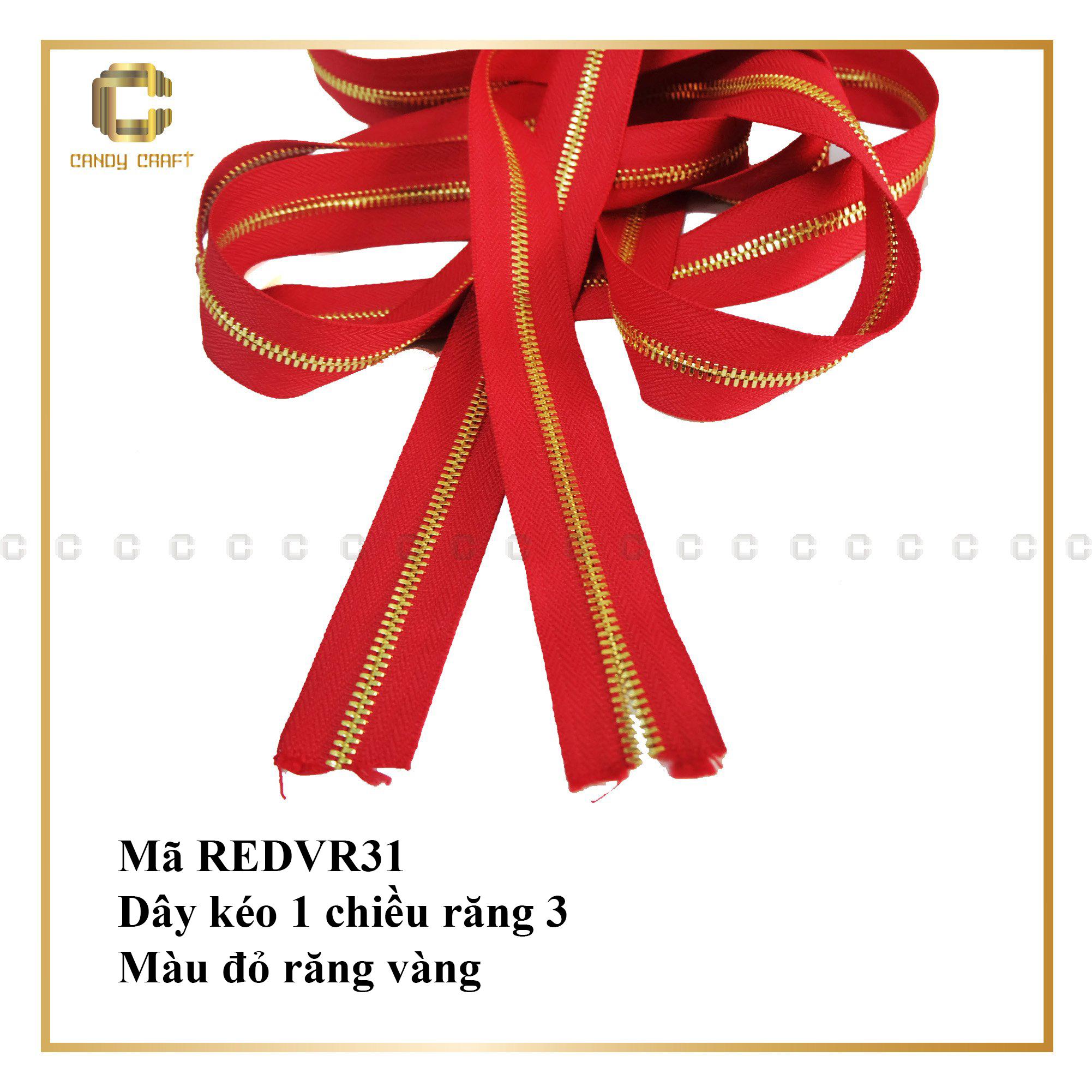 Dây kéo 1 chiều răng 3