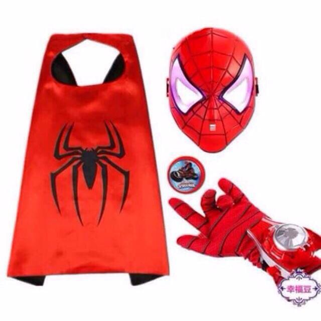 -Set 3 Món Siêu Nhân Người Nhện Cho Bé