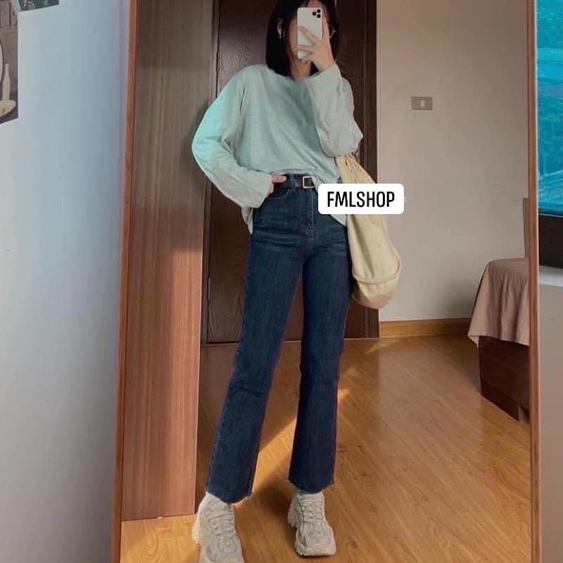 Quần jeans skinny xám