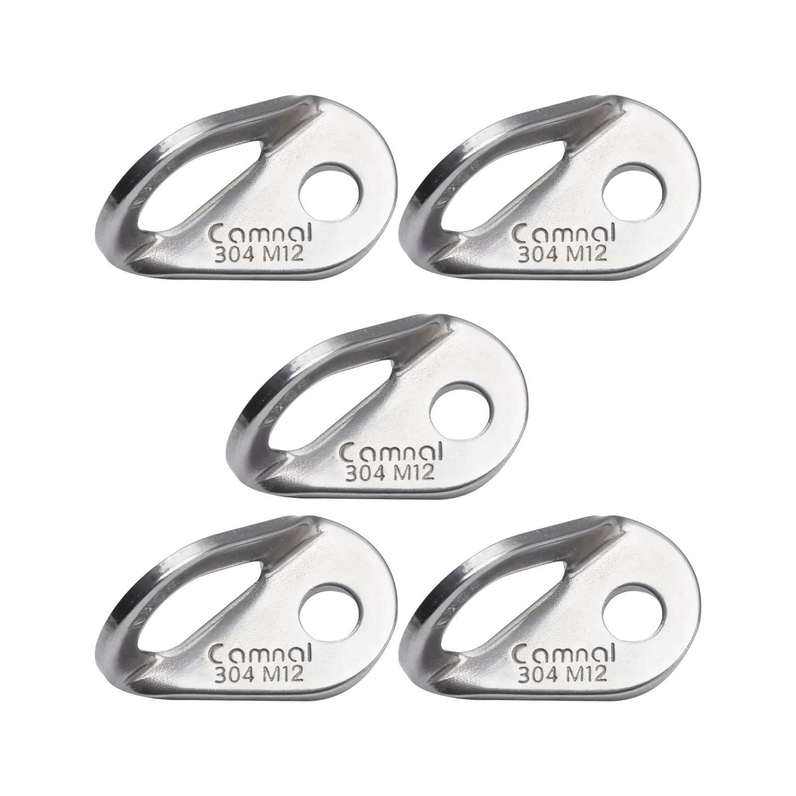 Climbing Anchor Point Nail Hanger Piton Bolt Hanger Heavy Duty 30kN Expansion Nail Bolt Hanger for Engineering Travel Outdoor Belay Camping