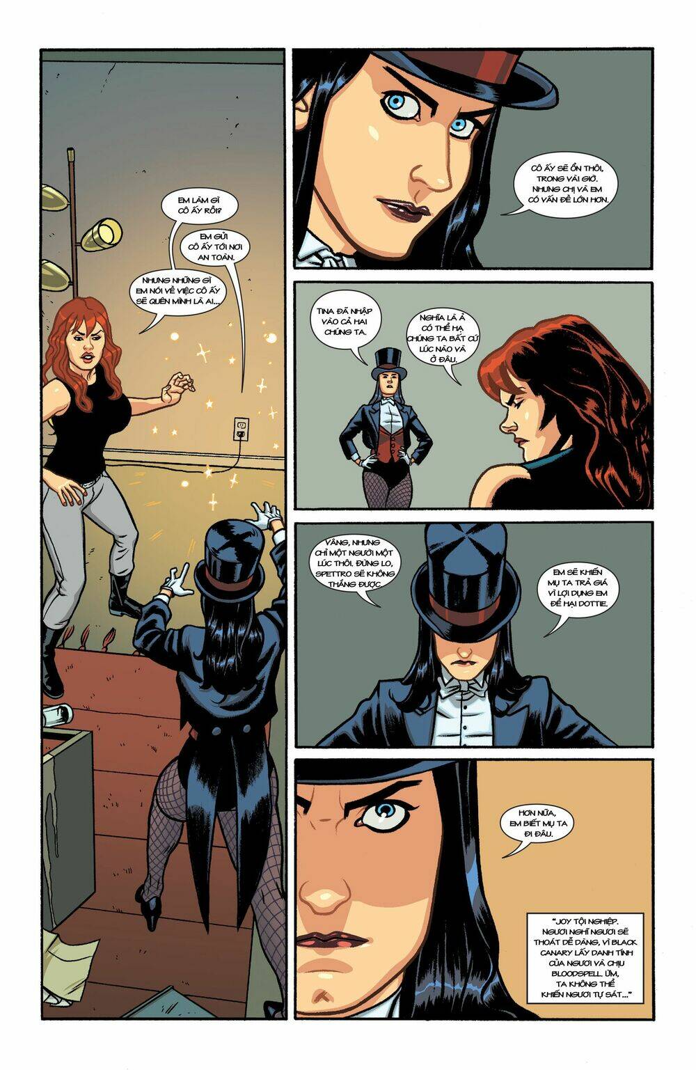 black canary and zatanna - bloodspell chapter 3 24