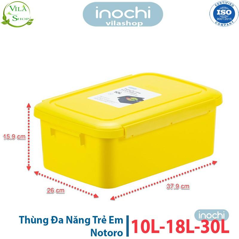 Thùng Đựng Đồ Chơi Trẻ Em Inochi, Thùng Đựng Đồ Đa Năng Cho Bé, Dễ Dàng Phân Loại - Lưu Trữ Đồ Dùng Cho Bé