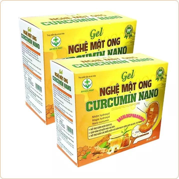 Gel Nghệ Mật Ong Curcumin Nano Diogastro Yuman Care