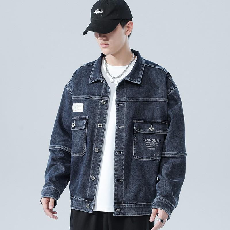 Áo khoác bò jean Sport xu hướng Nhật