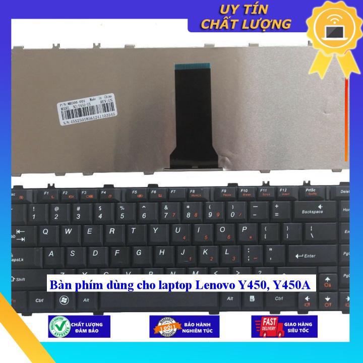 Bàn phím dùng cho laptop Lenovo Y450 Y450A - Hàng Nhập Khẩu New Seal