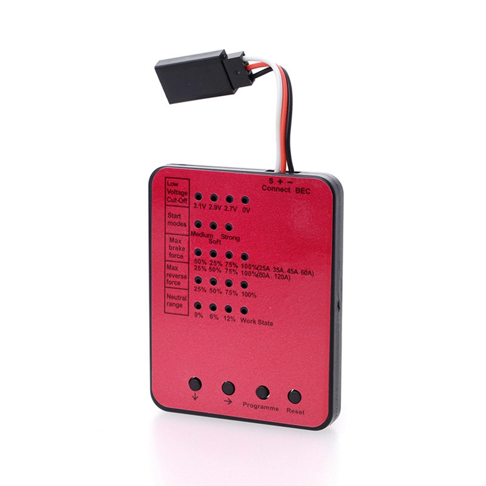 LED Programming Card Electronic Controller for RC Car