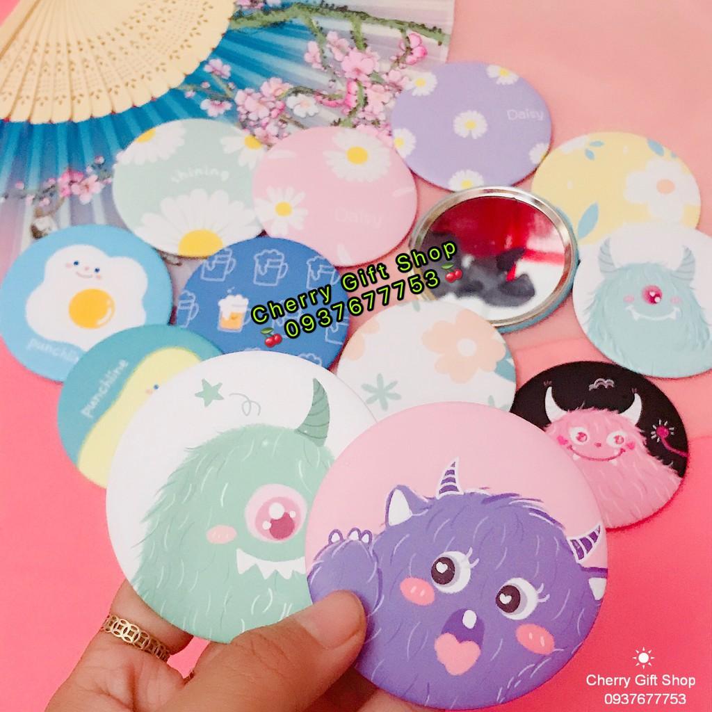 Gương Trang Điểm Cầm Tay mini Dễ Thương Cute Ảnh Thật Shop Chụp