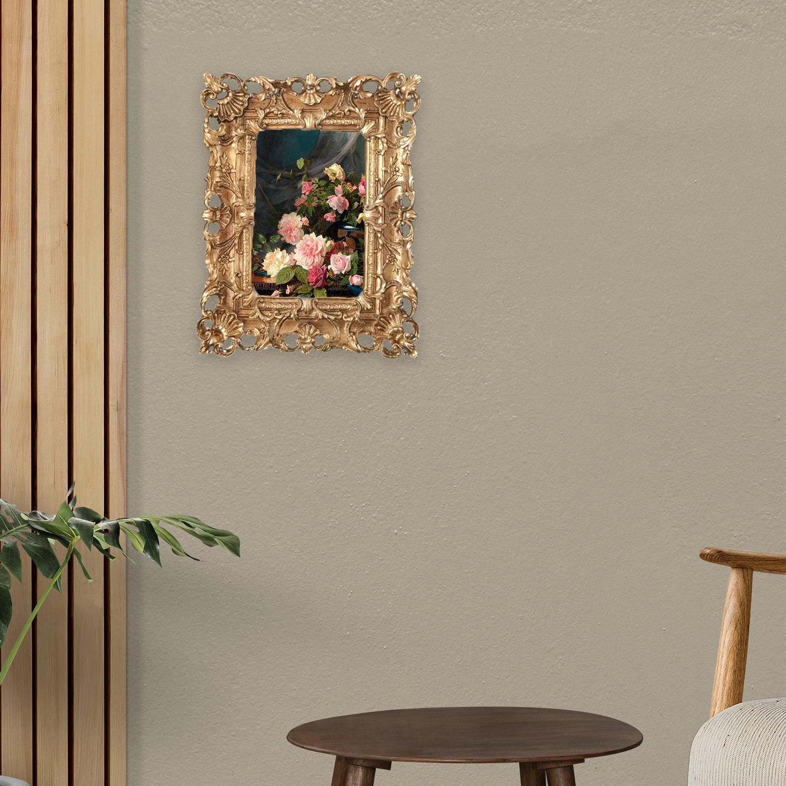 3x Picture Frame Desktop Photo Holder Bedroom Ornament Home Wall Hanging