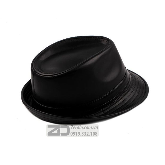 Mũ phớt, Nón cao bồi Fedora da MP013 kiểu dáng Classic cho nam và nữ