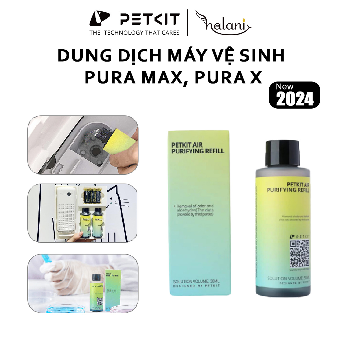 2 hộp dung dịch Pura X, Pura Max