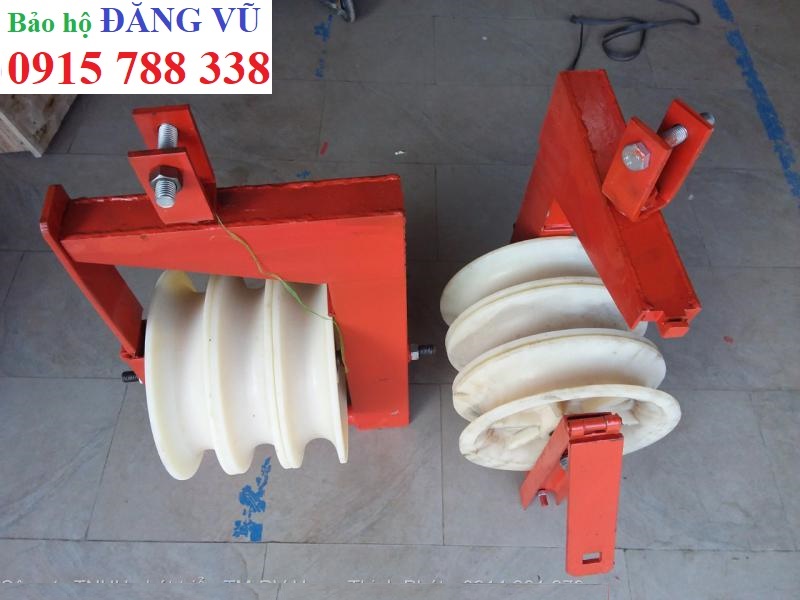 Buli ngồi kéo dây điện có kẹp dầm 120x60mm