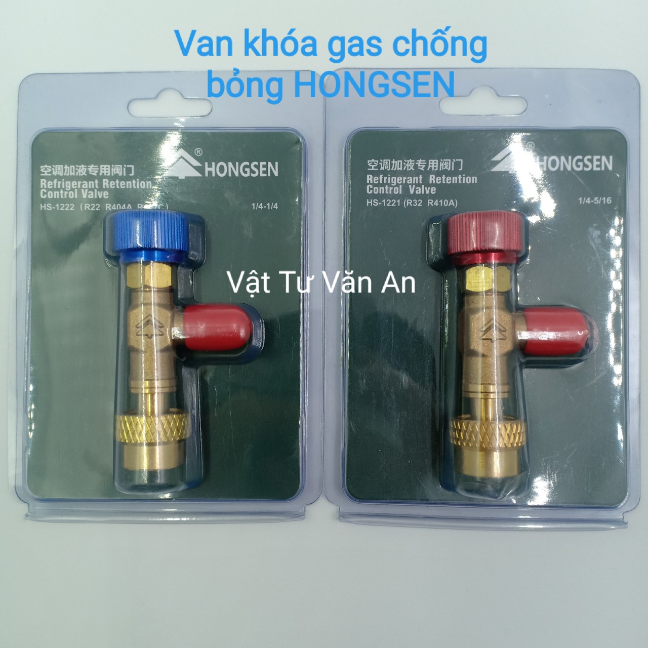 Van khóa gas chống bỏng R22, R410