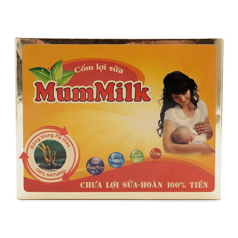 Cốm lợi sữa Mummilk Đông Trùng Hạ Thảo/ màu trắng (lợi sữa, chống tắt sữa, bỗ sung khoáng chất cho mẹ bỉm