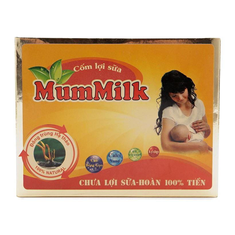 Cốm lợi sữa Mummilk Đông Trùng Hạ Thảo/ màu trắng (lợi sữa, chống tắt sữa, bỗ sung khoáng chất cho mẹ bỉm