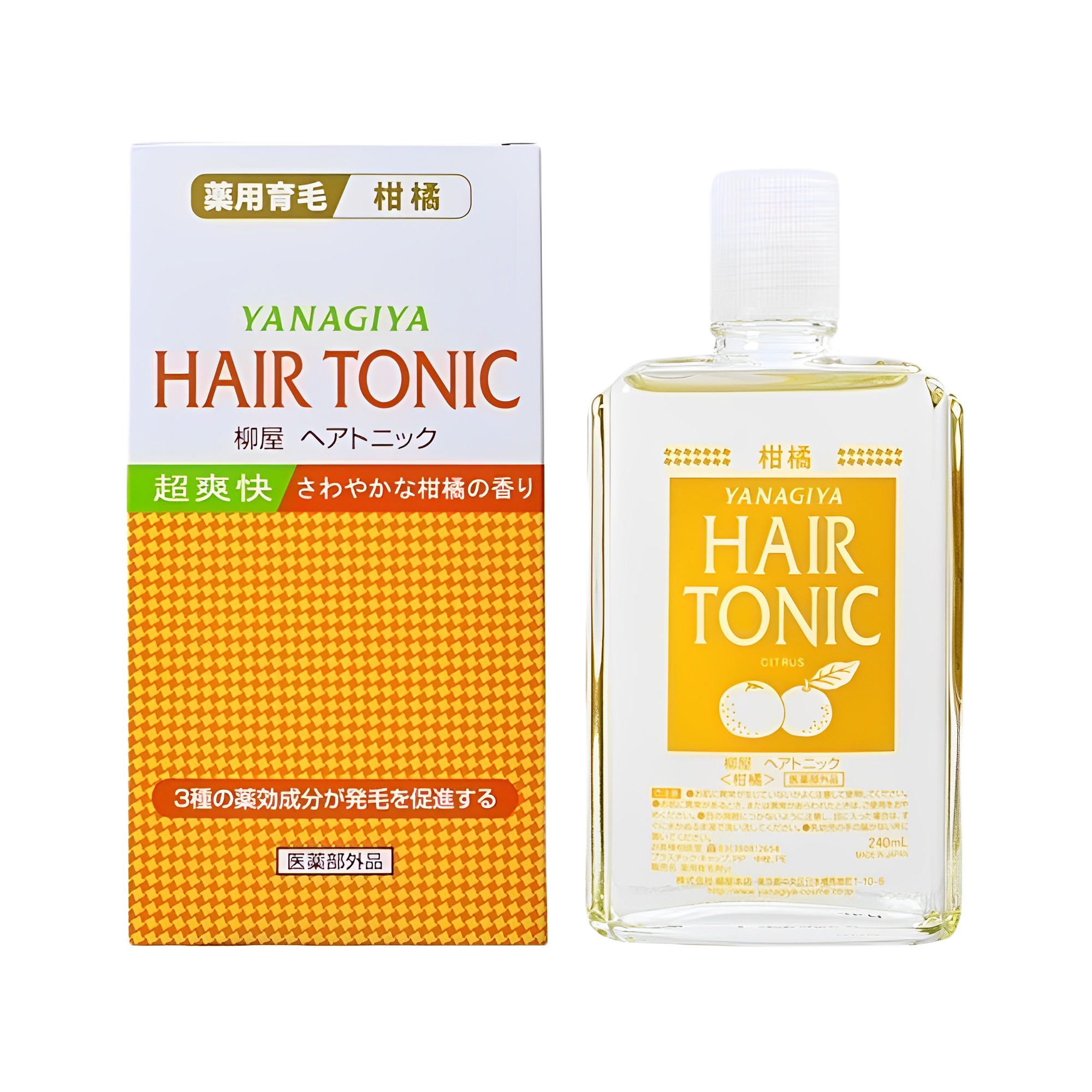  Sản phẩm dưỡng tóc Yanagiya Hair Tonic (Citrus)