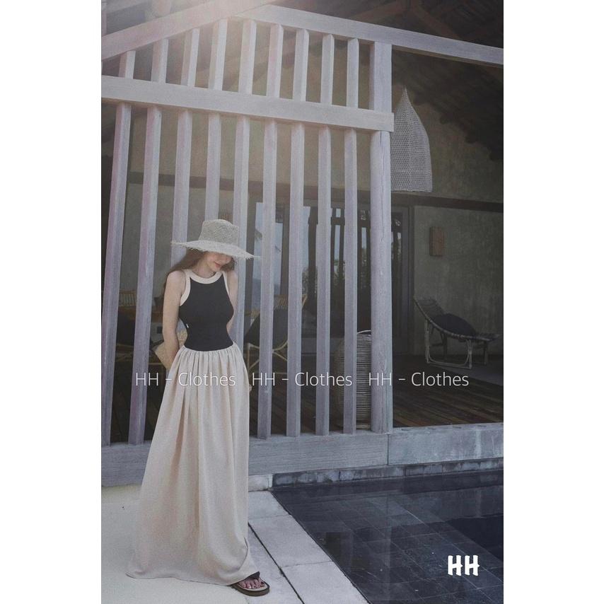 VÁY ĐI CHƠI, VÁY MAXI YẾM PHA CỰC HOT