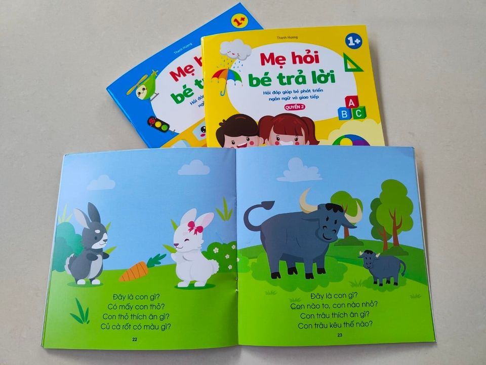 Sách Mẹ hỏi bé trả lời (set 3 cuốn)