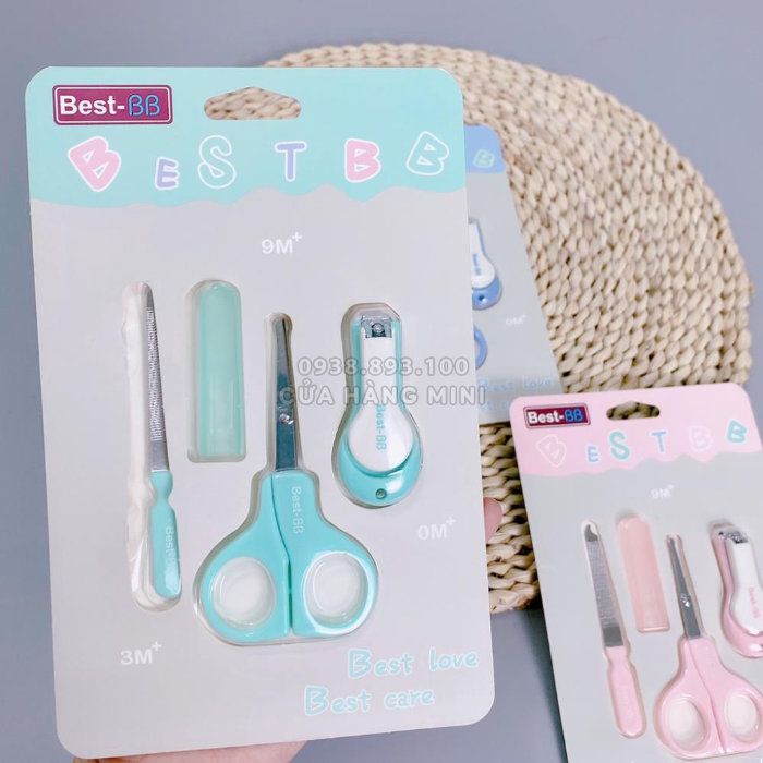 Bộ Kềm Cắt Móng 3 Món Cho Bé