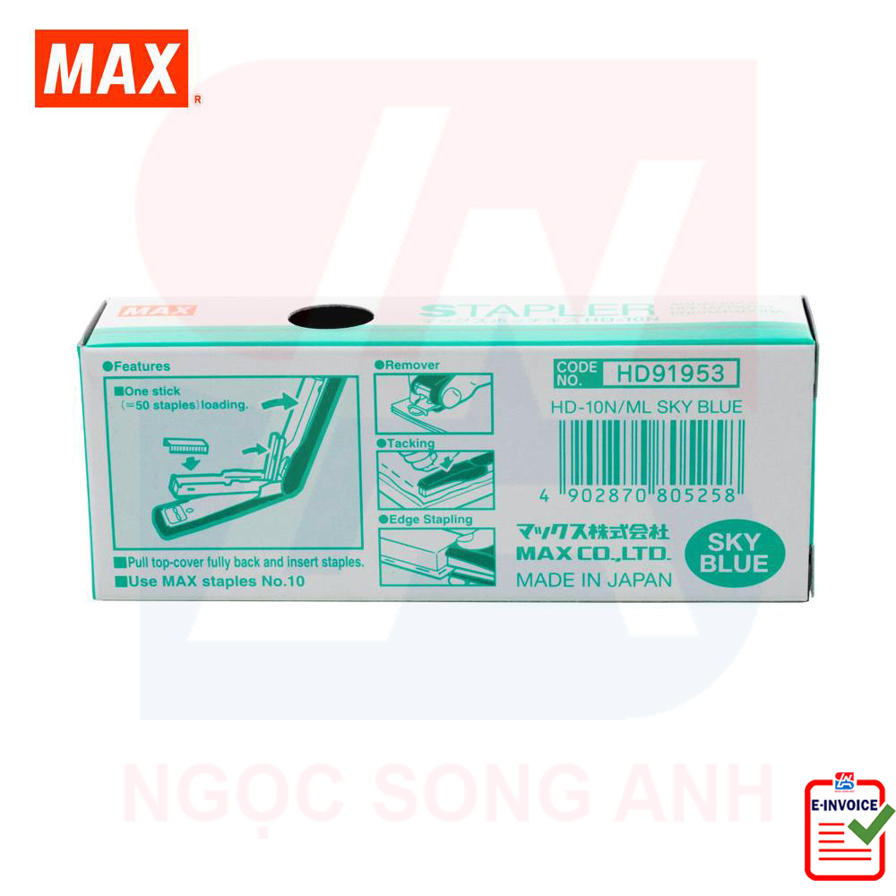 Bấm kim số 10 Max HD-10N