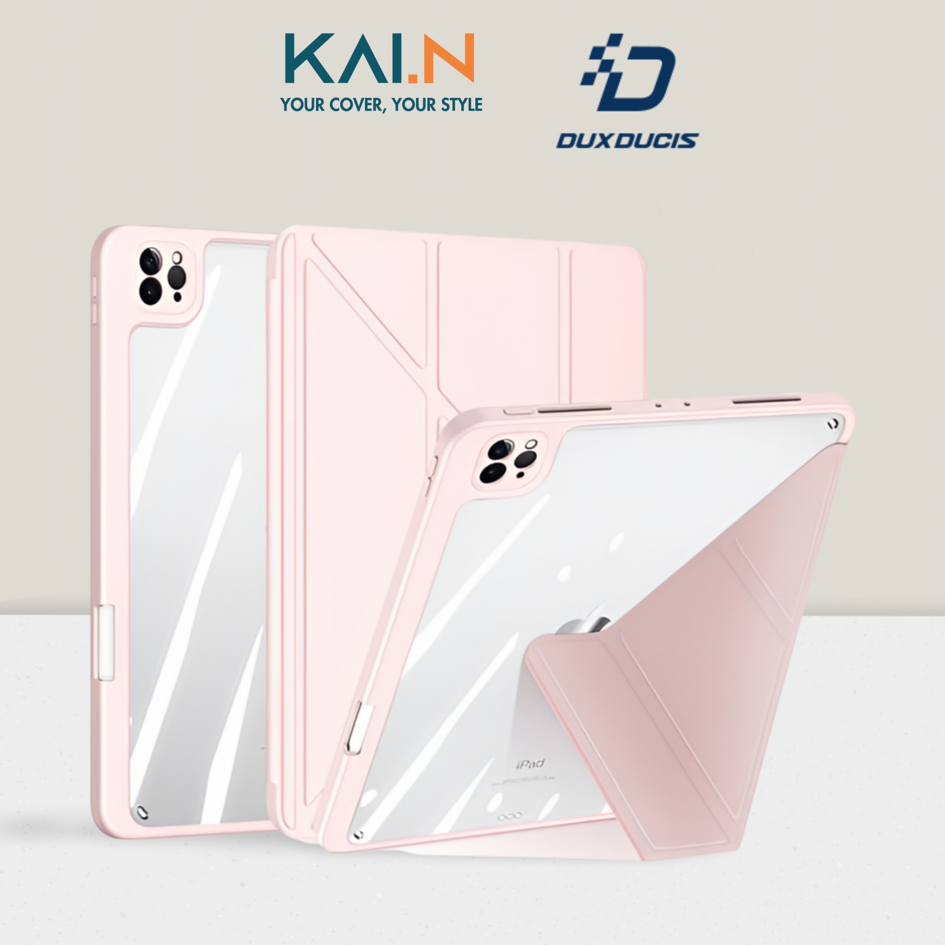Bao Da Dành Cho iPad Pro 11 inch 2018 / 2022 / 2021 / 2022, Dux Ducis Magi Series, Fullbox, Có Khe Bút, WakeUP - Hàng Chính Hãng