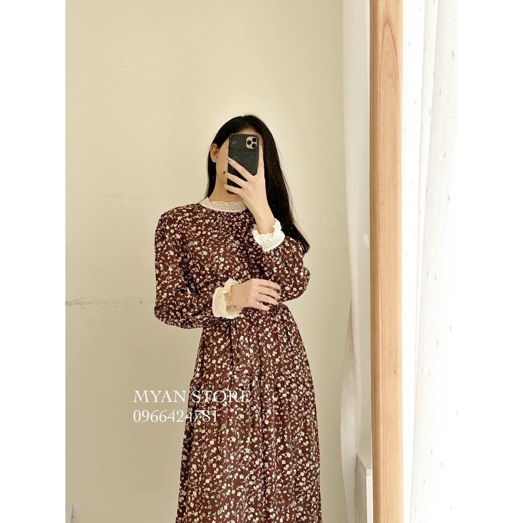 Váy bầu cao cấp siêu sangchất lụa hàn mát mềm mịn thấm hút mồ hôi free size 43~70kg - Tổng kho váy bầu