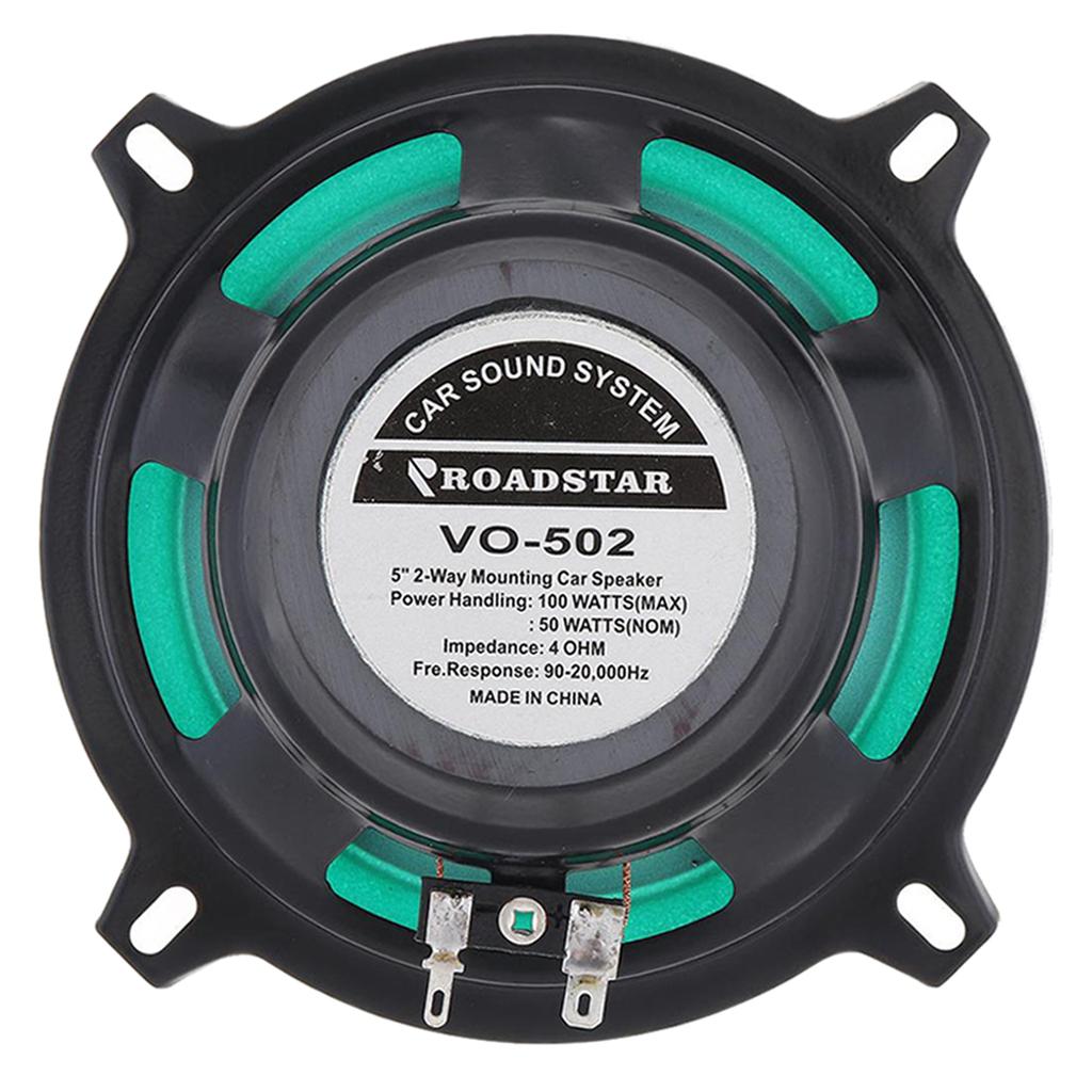 5 Inch 100W Universal Car HiFi Coaxial Speaker Vehicle Door Auto Audio