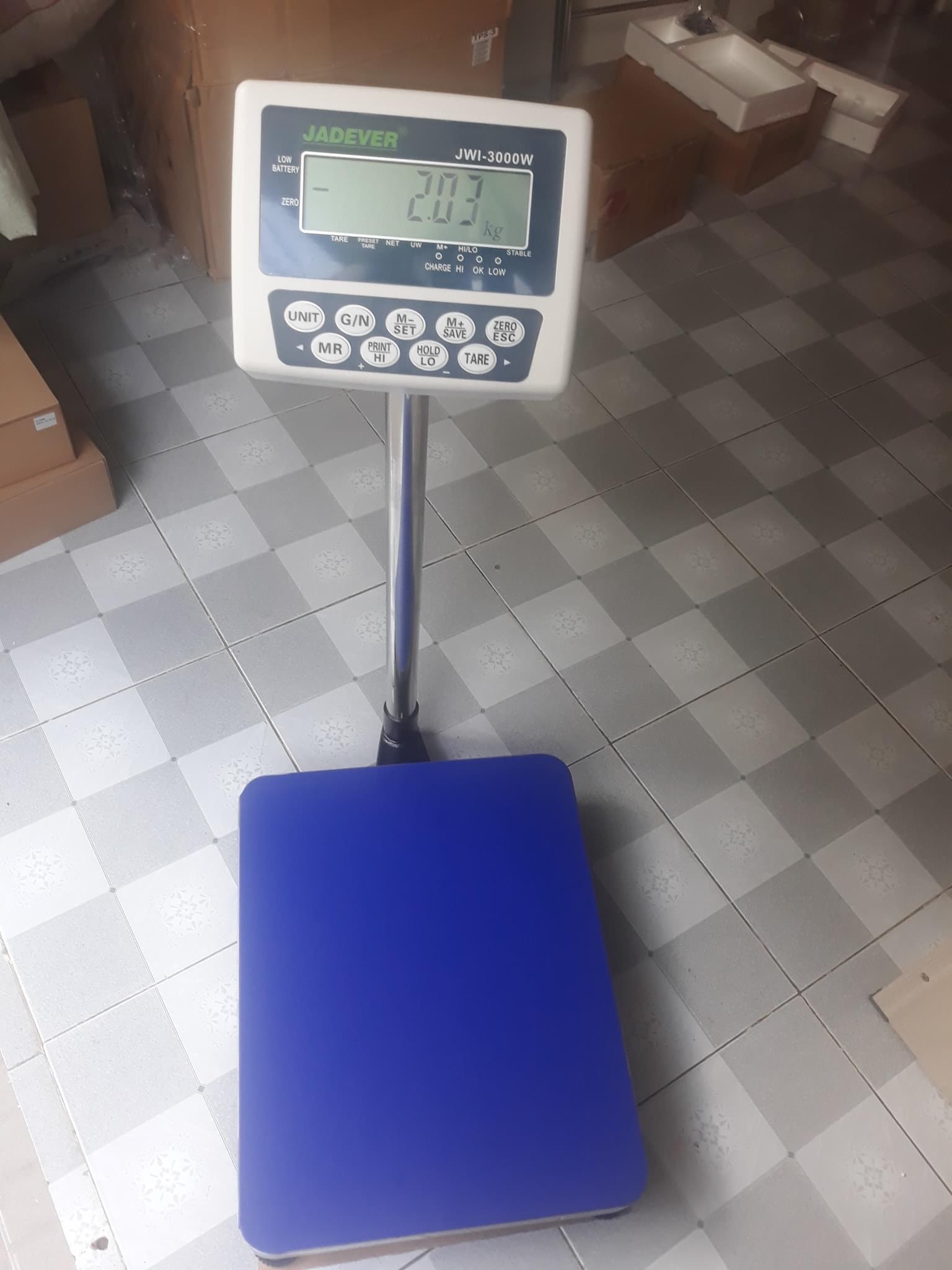 Cân Bàn Điện Tử JWI-3000W 100 kg