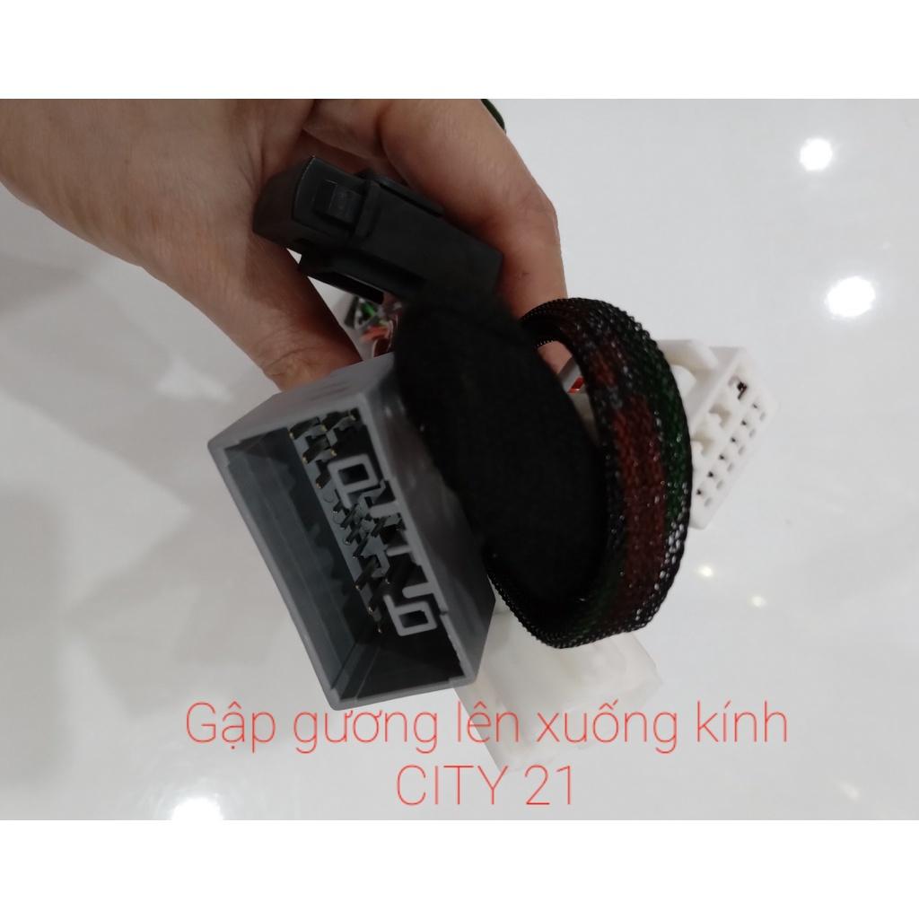 Gập gương lên xuống kính tự động Honda City 21