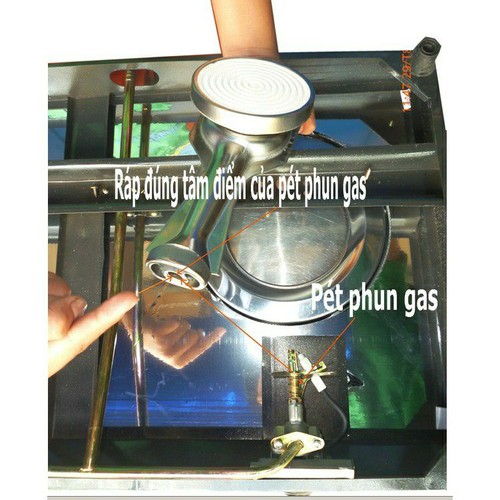 Họng Điếu Gốm Hồng Ngoại Dùng Cho Bếp Ga( Bếp Kính , INOX, Đơn )