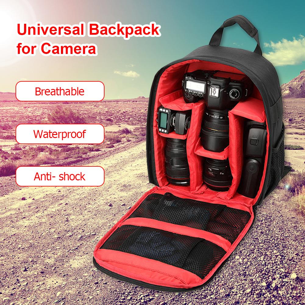 Video Túi DSLR kỹ thuật số DSLR Camera đa chức năng Backpack Trở