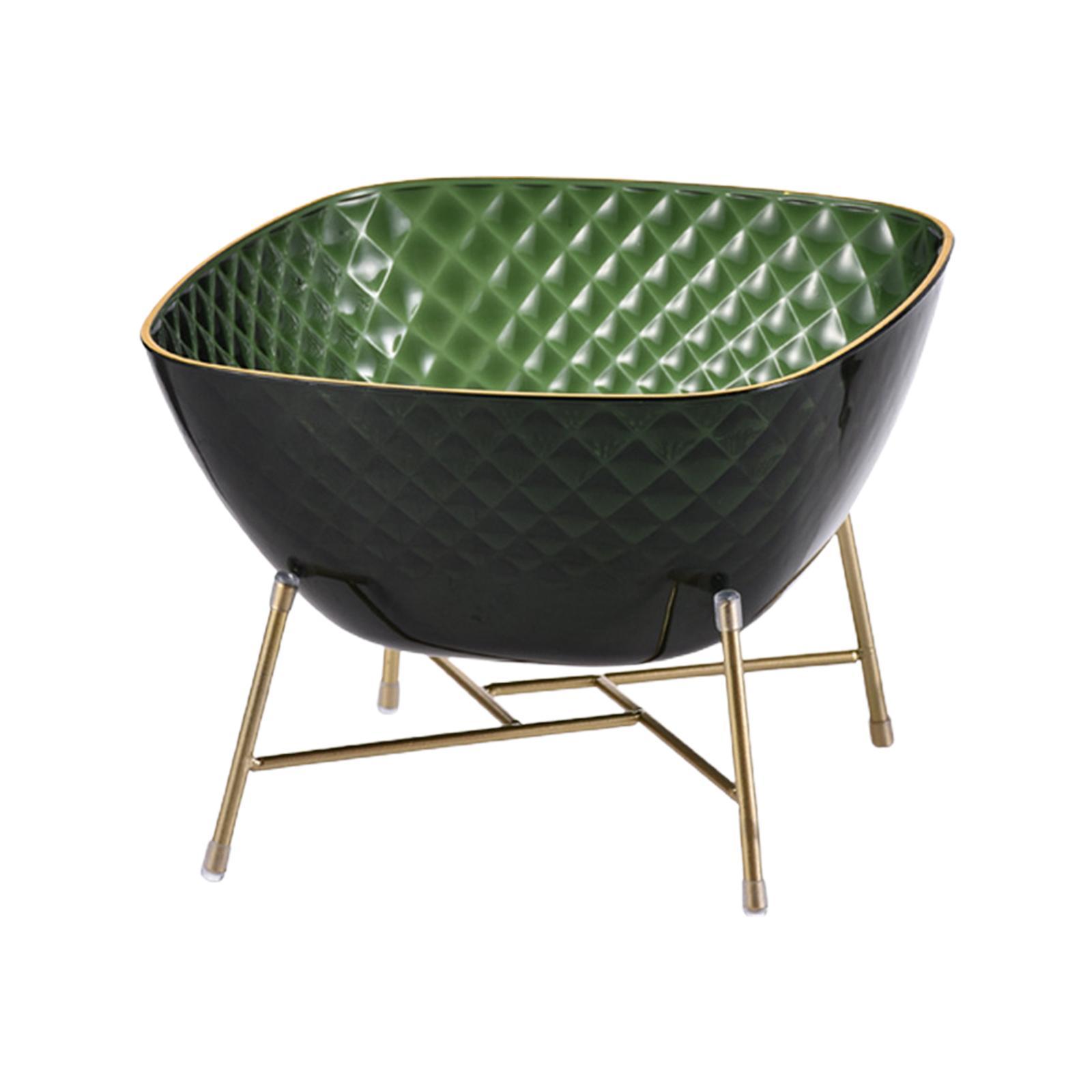 Fruit Plate Fruit Holder Snack Storage Tray for Kitchen Counter Dining Table