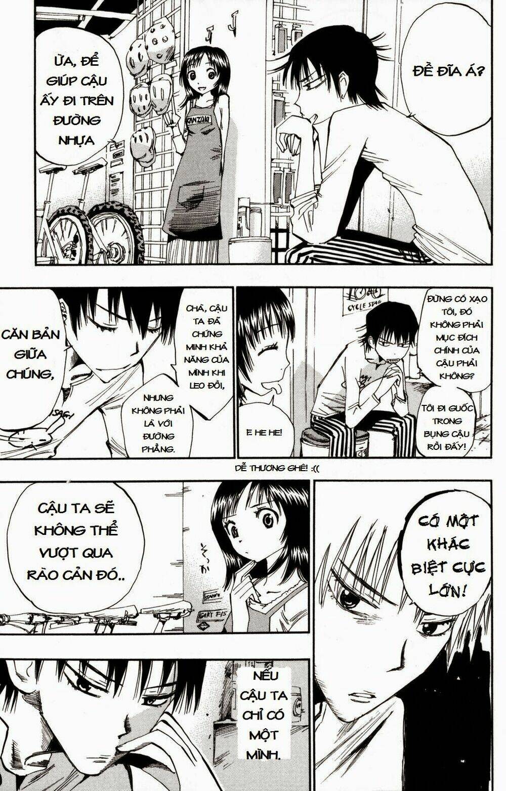 chân đạp nhát gan chapter 12 14