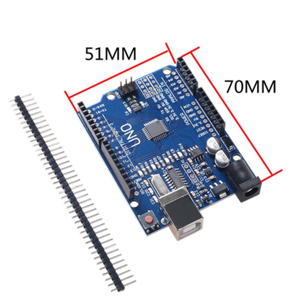 Mạch Arduino Uno R3 ATmega328P CH340 (Chip Dán -SMD), kèm cáp kết nối # linh kiện điện tử