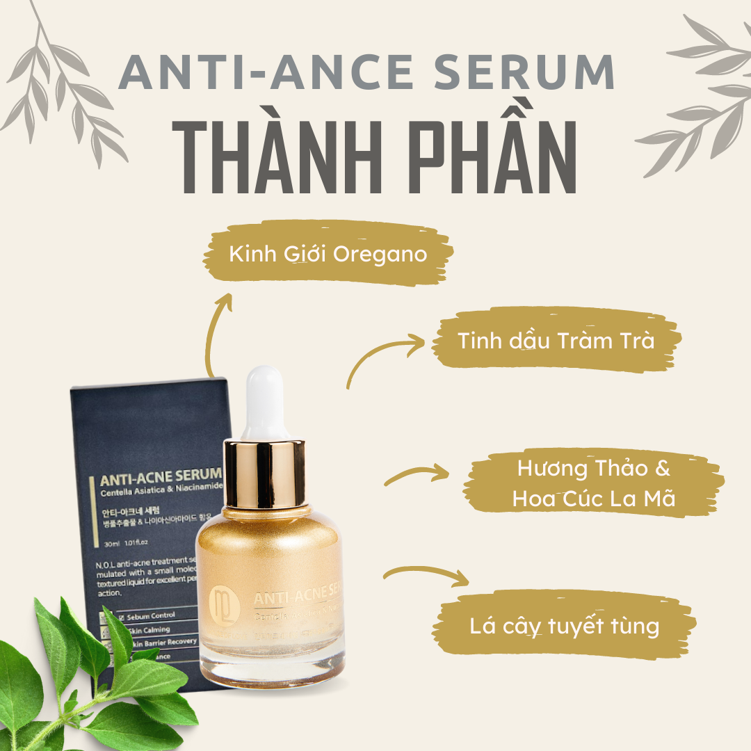 Tinh chất ngăn ngừa mụn - ANTI ACNE SERUM 30ml